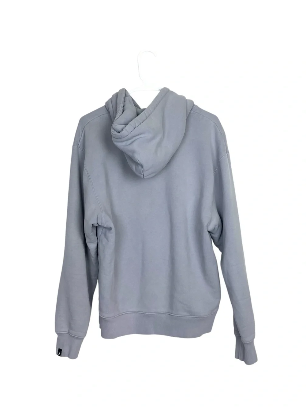 Jordan Wordmark Hoodie Light Steel Grey size medium